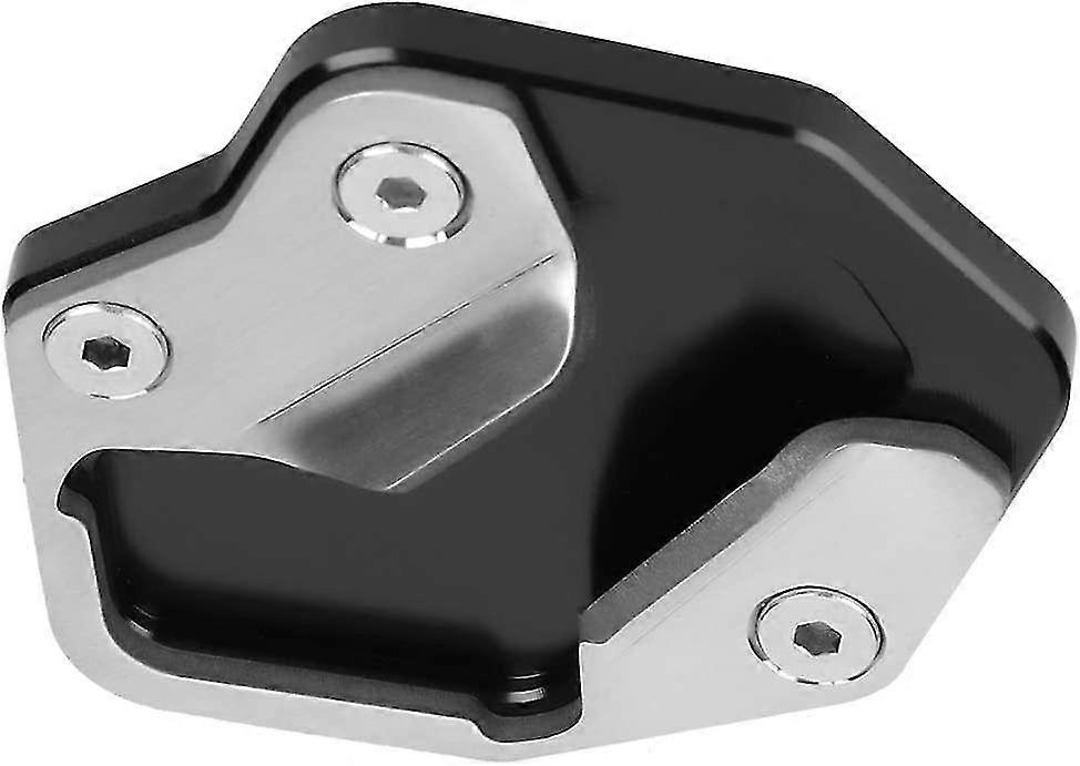 Aluminum Motorcycle Side Stand Extension Pad (black) (1pcs)