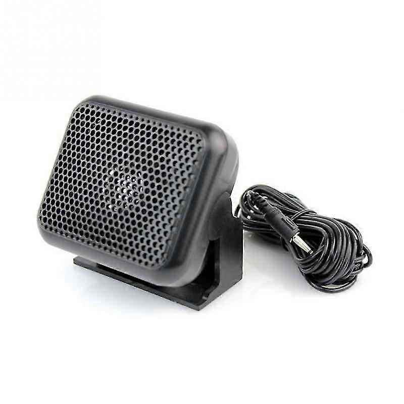 Radio Speaker,loud Speaker Mini External(1pc, Black)