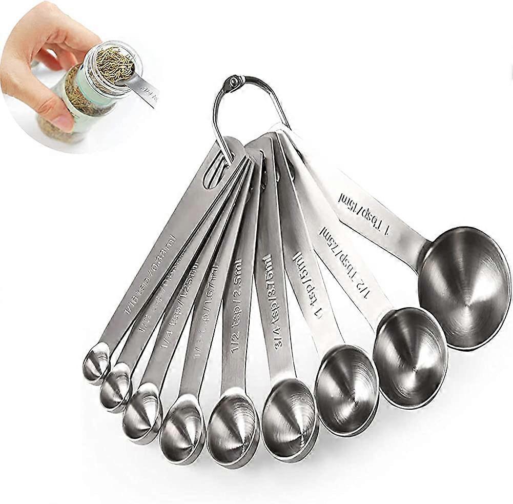Measuring Spoon Set With Spoon Measuring Cup Metal Measuring Spoons for Baking Gift
