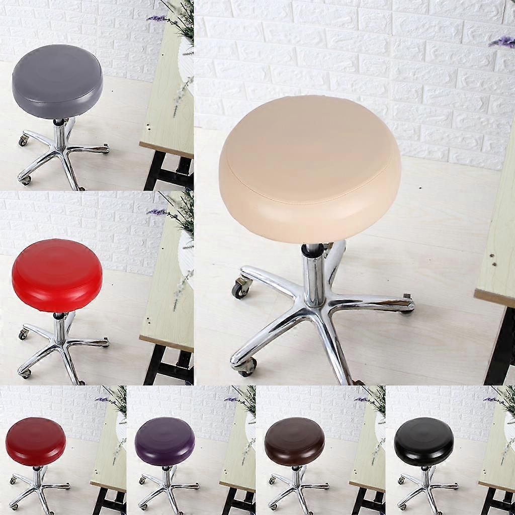 4x Bekväm PU Läder Bar Palett Överdrag Skydd Vattentät Säte Slipcover Beige