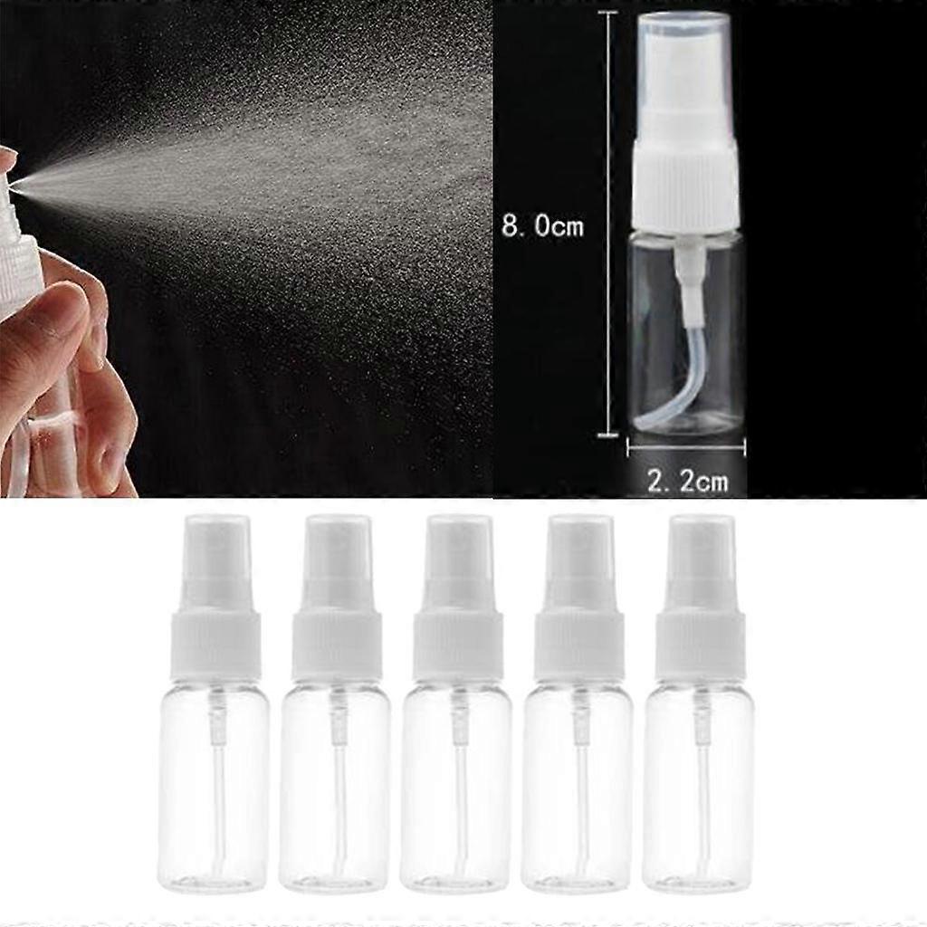 40x Transparent Refillable Empty  Refillable Fine Mist Sprayer 10ml