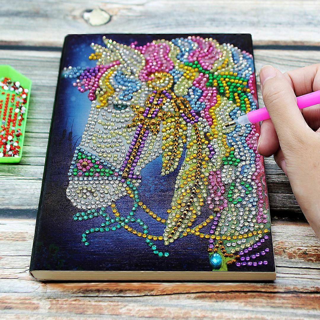 Special-shaped notebook with DIY diamond painting (style 11)