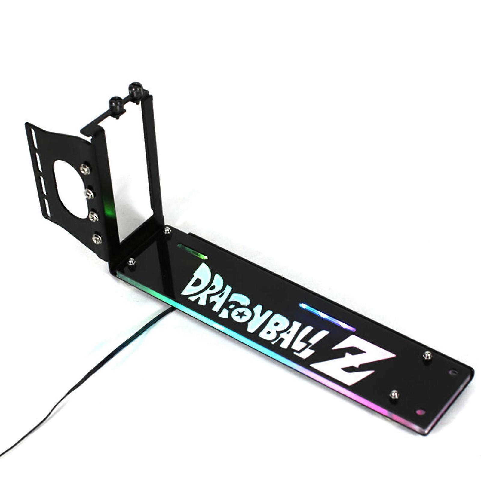 GPU Extension Holder PC PCIe Vertically VGA Card LED Stand 5V ARGB aura Sync