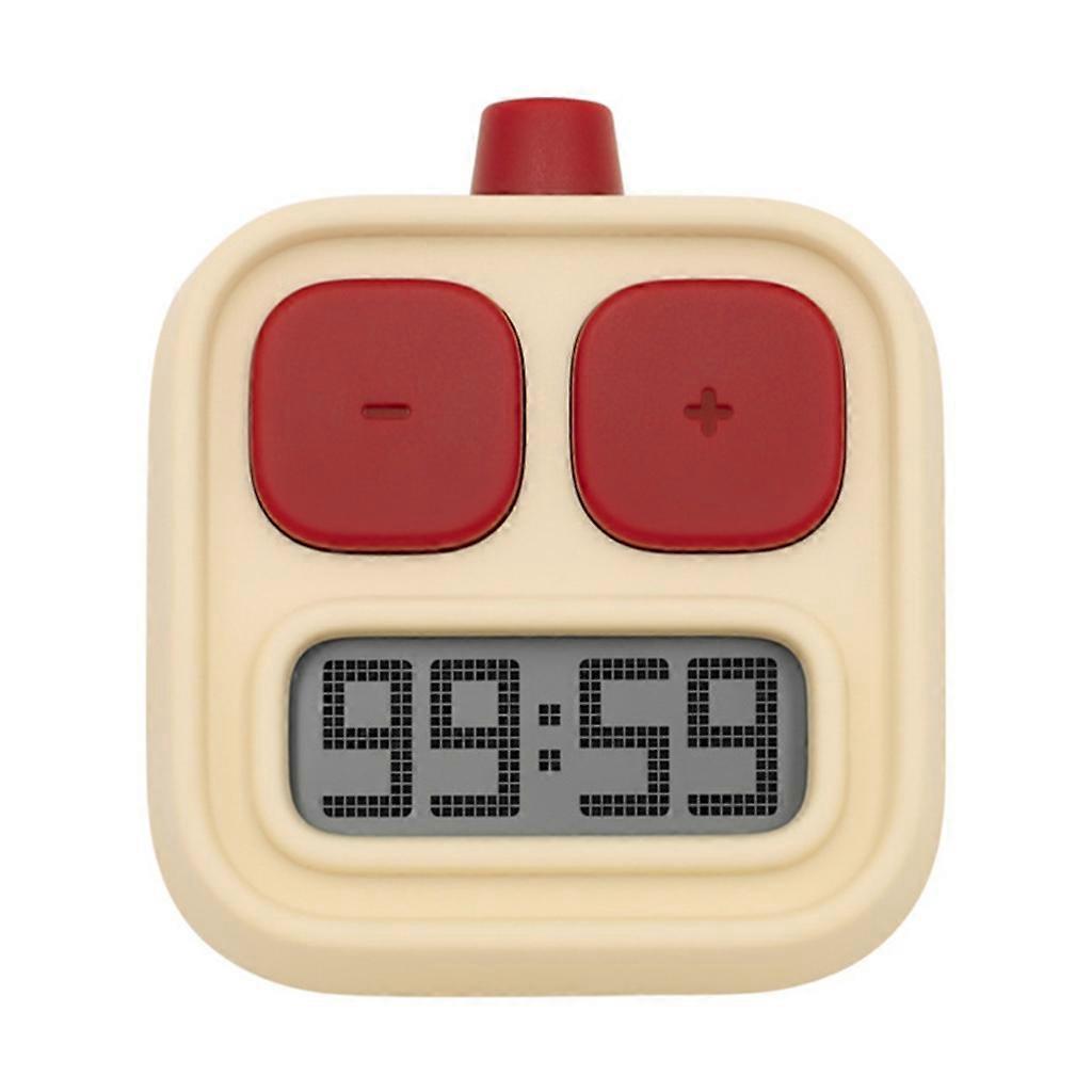 Kitchen Timer Fun Robot Countdown Timer Alarm Clock High-defination LCD Screen