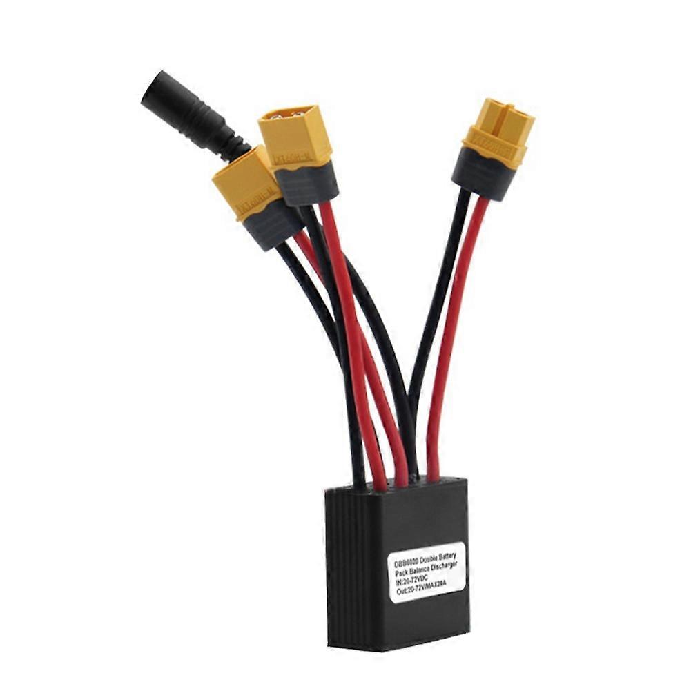 Dual Battery Discharge Converter Connection Adapter 12V-72V 20A Module Balanced Discharge