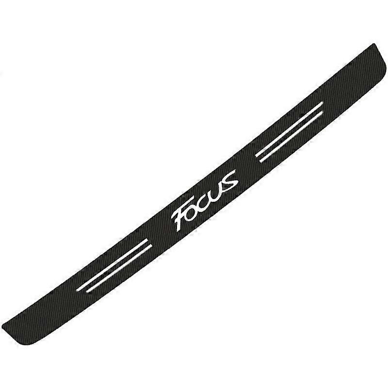 Carbon Fiber Car Door trunk Sticker For Ford Focus Logo MK1 MK2 MK3 MK4 Car Accessories Vehicle Decor Accessory Sets