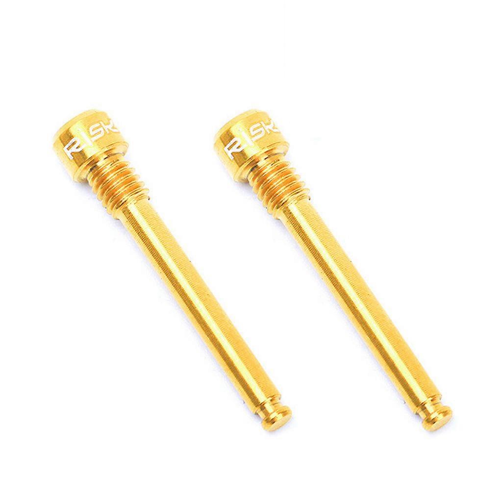 2PCS sykkelhydraulisk skivebremsebolt for MTB sykkel for titanlegeringsplugg