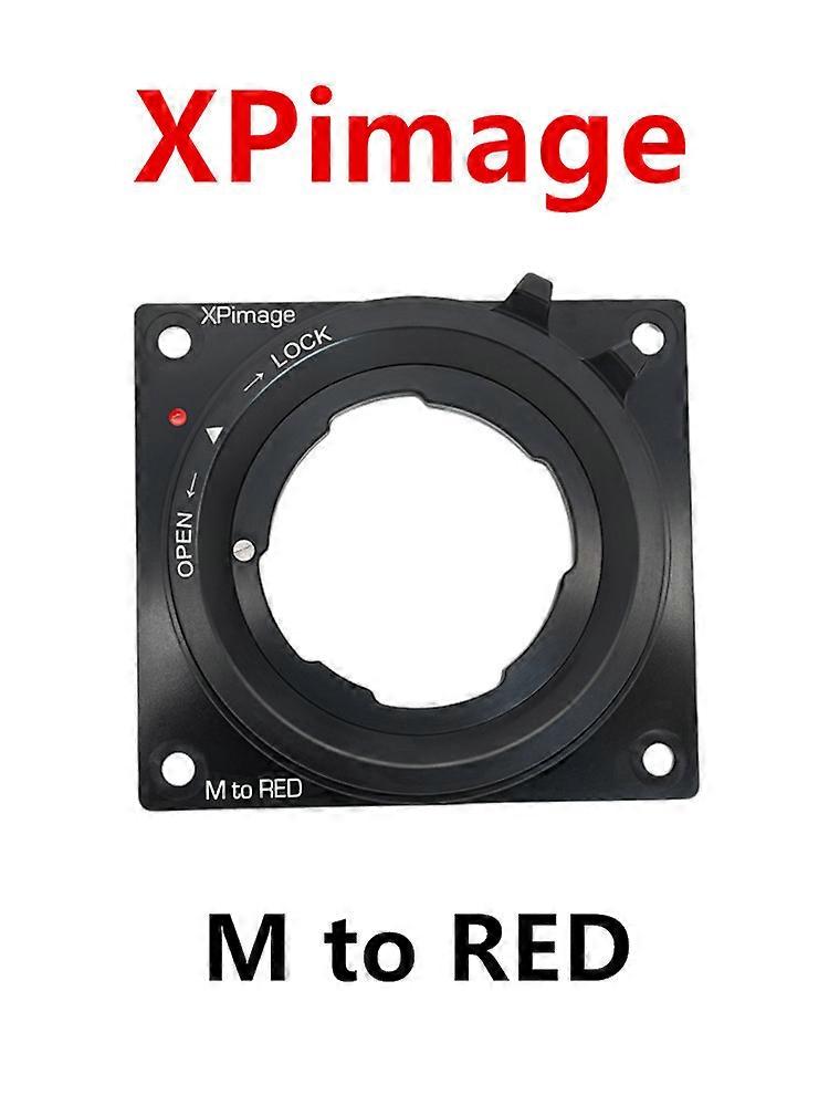 XPimage Locking Adapter for Leica M Lens to RED Epic/Scarlet-X / SCARLET-W / DRAGON-X / GEMINI / 8K VV Camcorder Camera