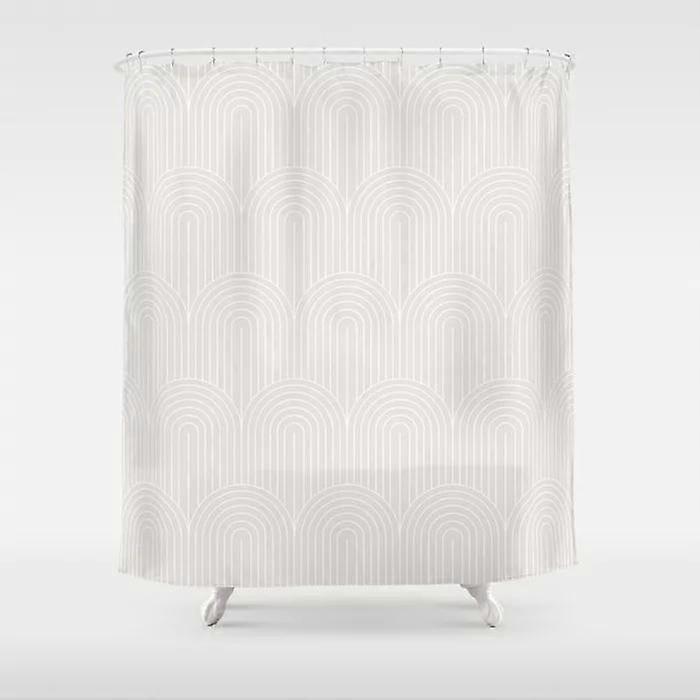 Badrum duschdraperi designstil - 181