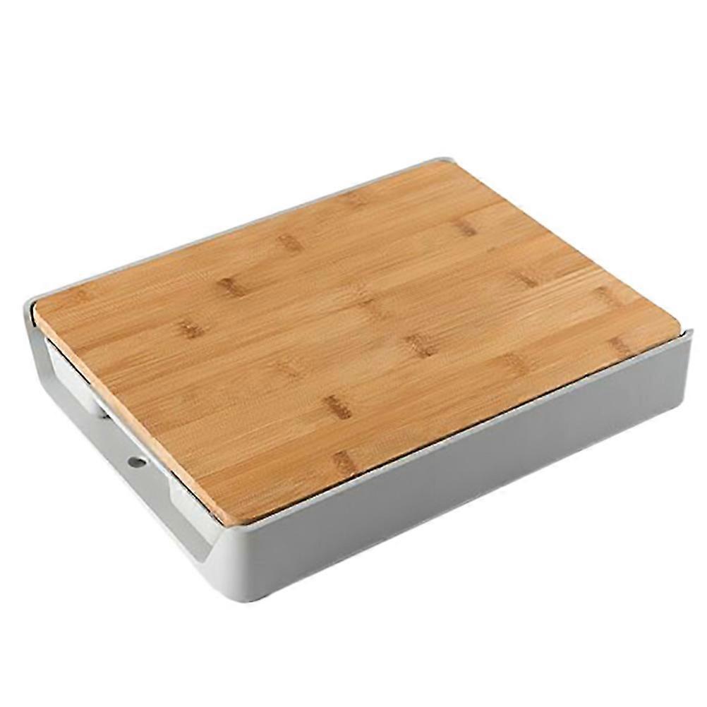 Multifunctional Bamboo Cutting Board Drawer Type Chopping Board Kitchen Tool