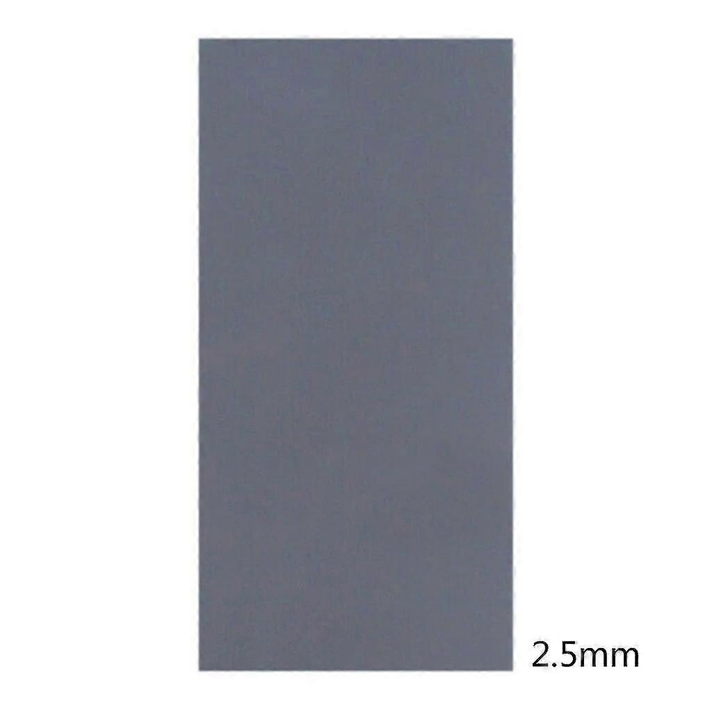 85x45mm Silicone Thermal Pad For Cpu Gpu Heatsink 0.5 1.0 1.5 2.0 2.5 3.0mm
