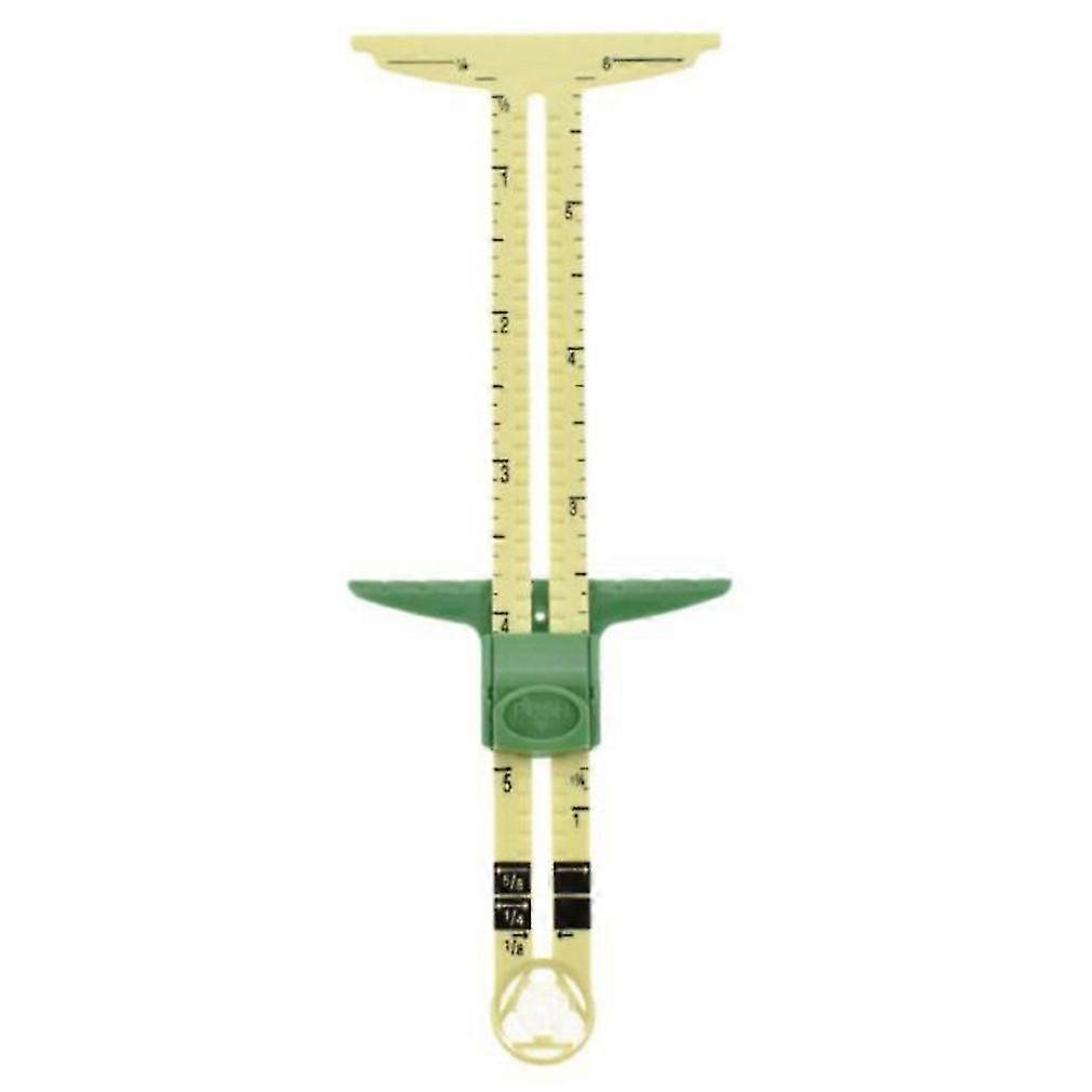 Household Measuring Sewing Tool Patchwork Tool Ruler Tailor Ruler Tool Accessories (1pc, Green)