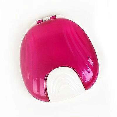 False Teeth Container Denture Box, Press Open Retainer Case Holder Portable Denture Box Teeth Fixing Box