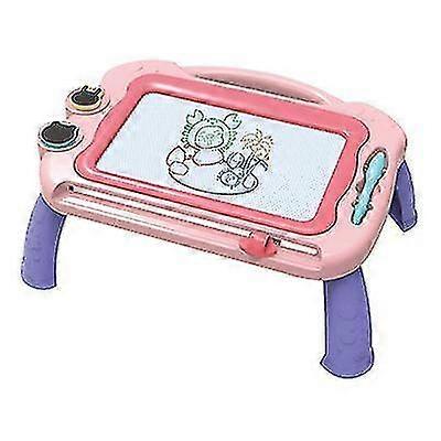 子供用磁気製図板、テーブル、カラー落書きボード、シール付き、取り外し可能なポータブルライティング、b