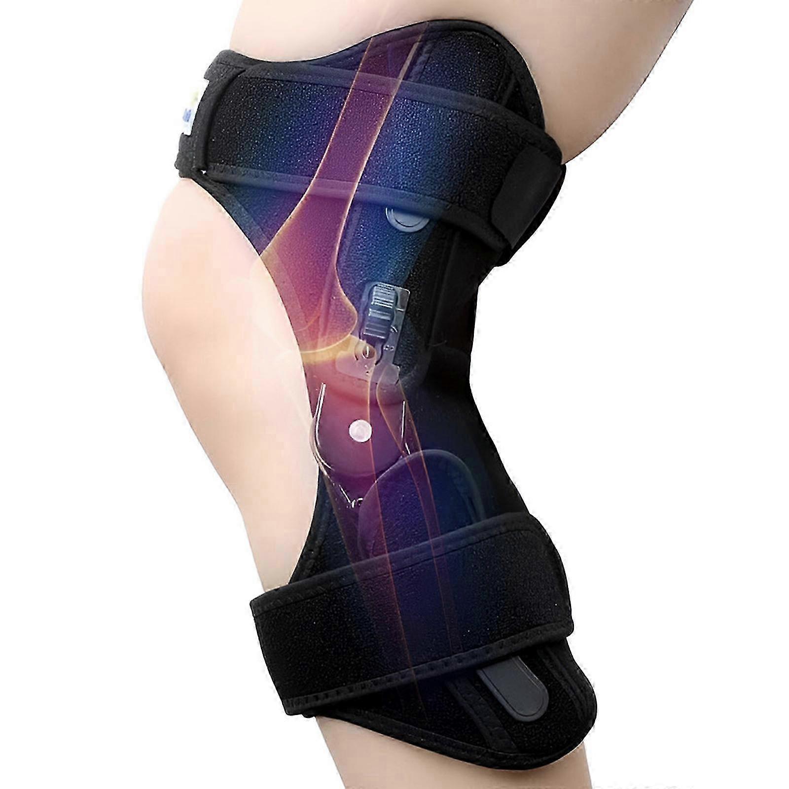 Knee Braces, Adjustable Knee Brace for Knee Pain, Knee Brace Support with Side Stabilizers
