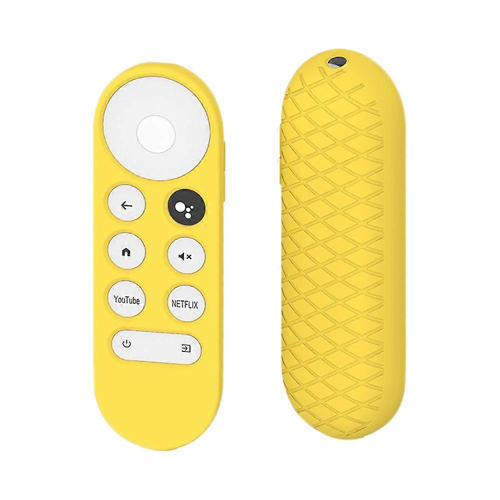 Gaibosi NEWEST Non-slip Soft Silicone Case For Chromecast Remote Control Protective Cover Shell for Google TV 2020 Voice Remote Control