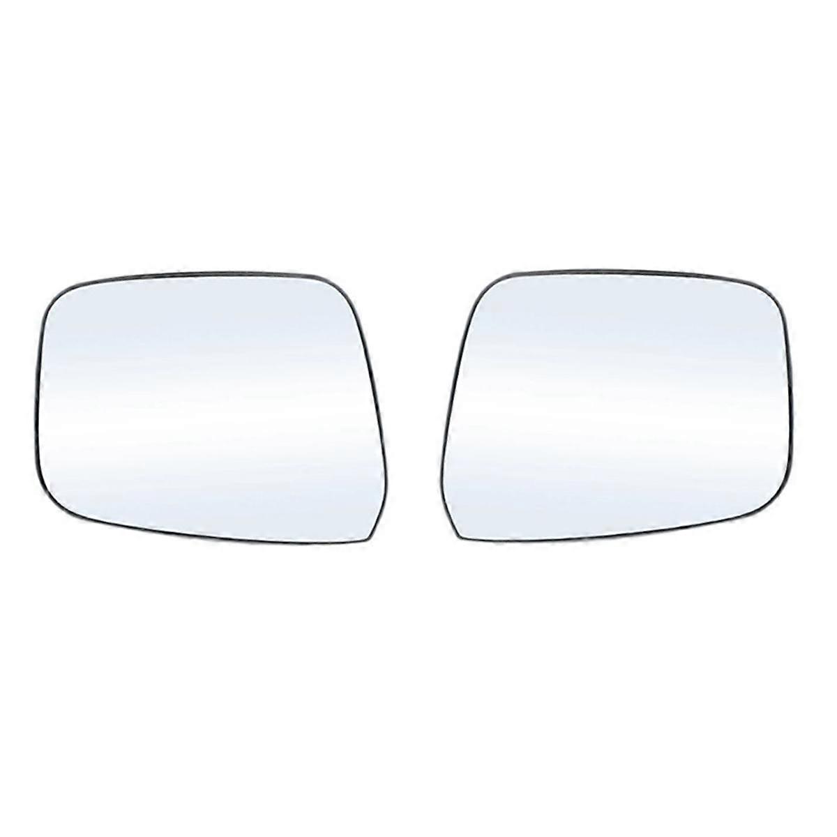 Car Rearview Mirror Lens Heated Mirror for Navara D40 Rear View Heated Mirror