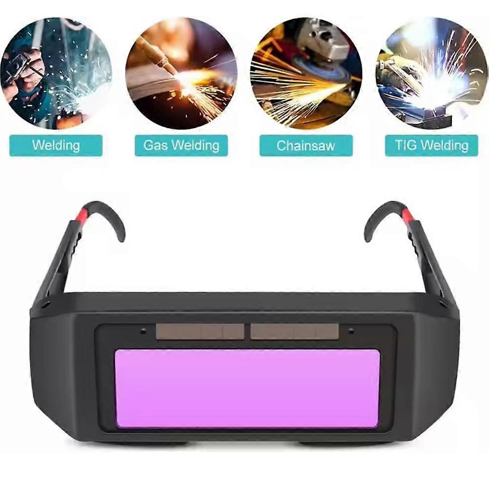 Automatic Dimming Welding Glasses Goggles Labor Protection Welder Burn Welding