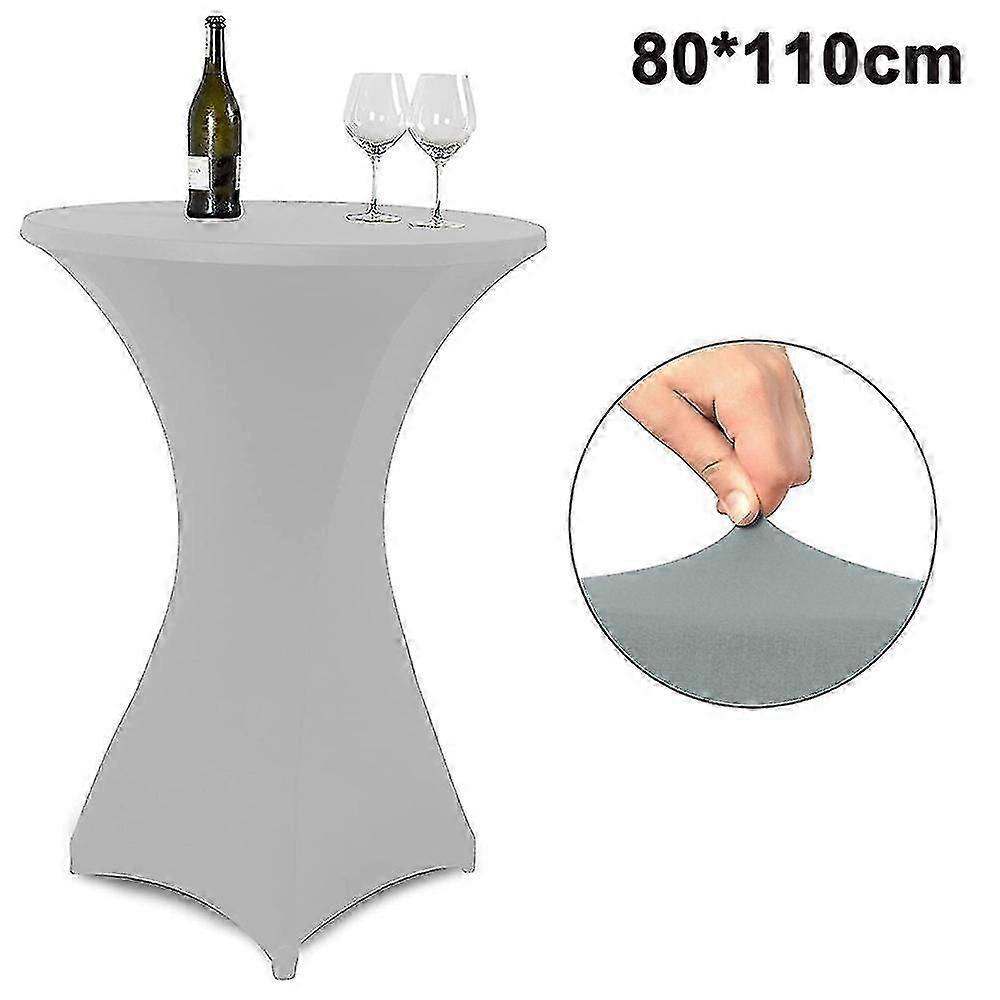 Cocktail Spandex Round Table Fitted Cover Tablecloth,tight Stretchable