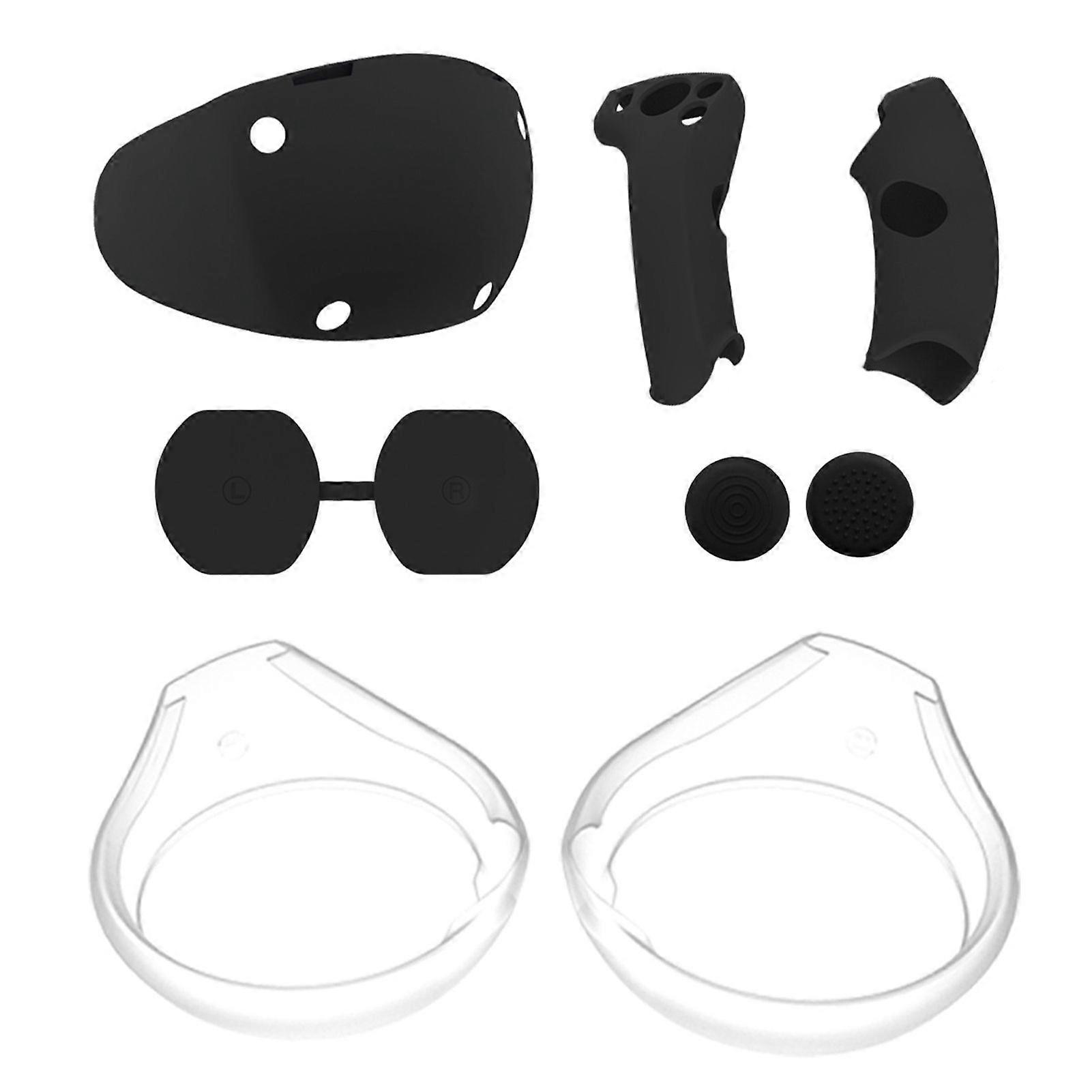 VR Controller Protective Cover Button Pads Shockproof Impact Resistant Anti-collision Anti-slip Cover Handle Protective Sleeve for PS VR2