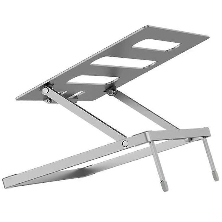 H12 Adjustable Aluminum Alloy Laptop Riser Desktop Stand Holder for Notebook Computer