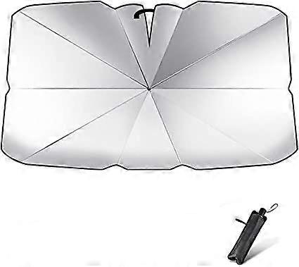 Titanium silver car sunshade umbrella,ultraviolet-proof occlusion tool