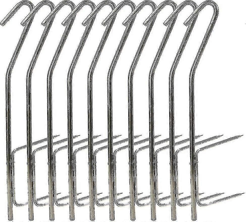 10 Pcs Incense Hookssmoking Fish Hooks For Bbq Smokers