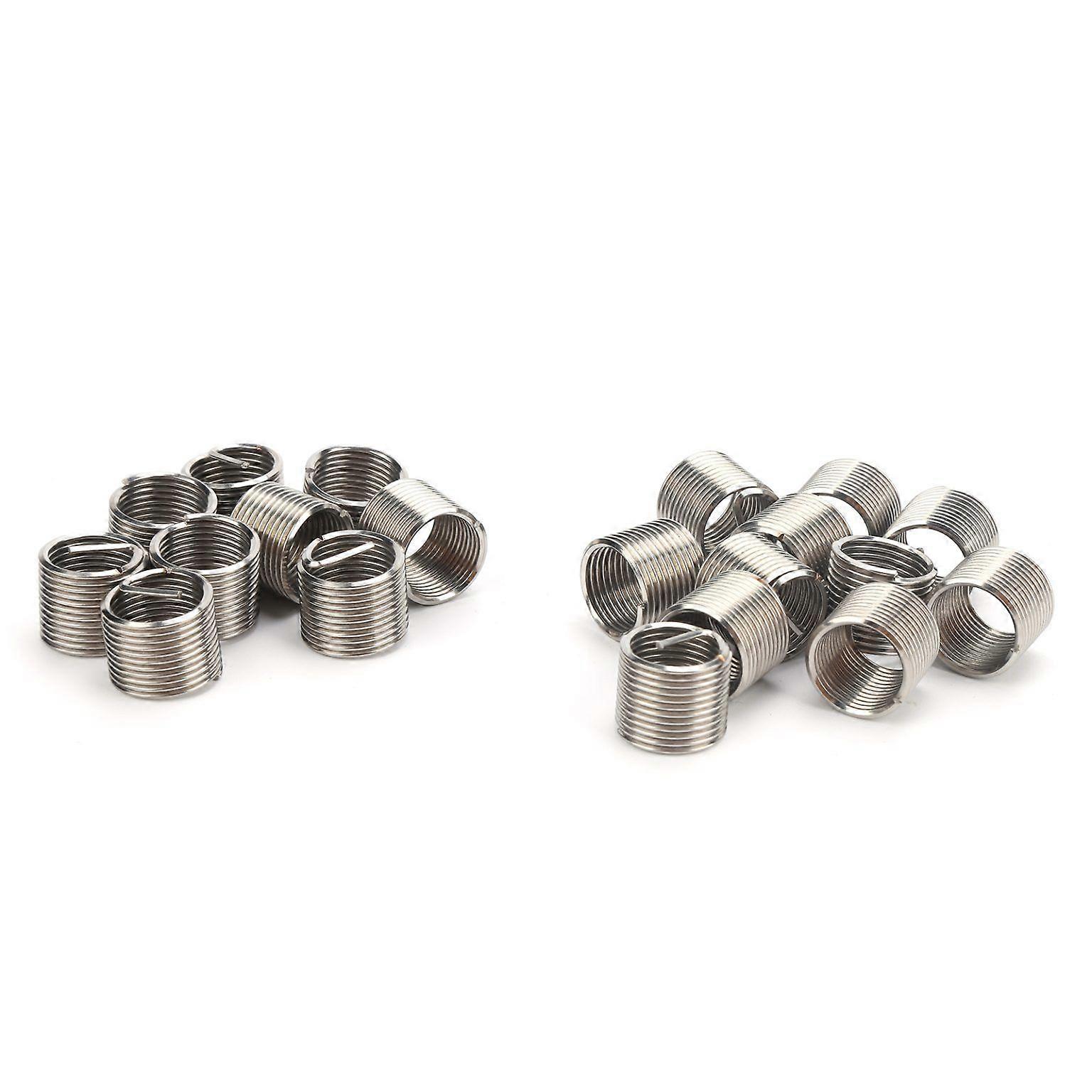 screw bushing thread wire sleeve 20Pcs Wire Thread Insert Stainless Steel Screw