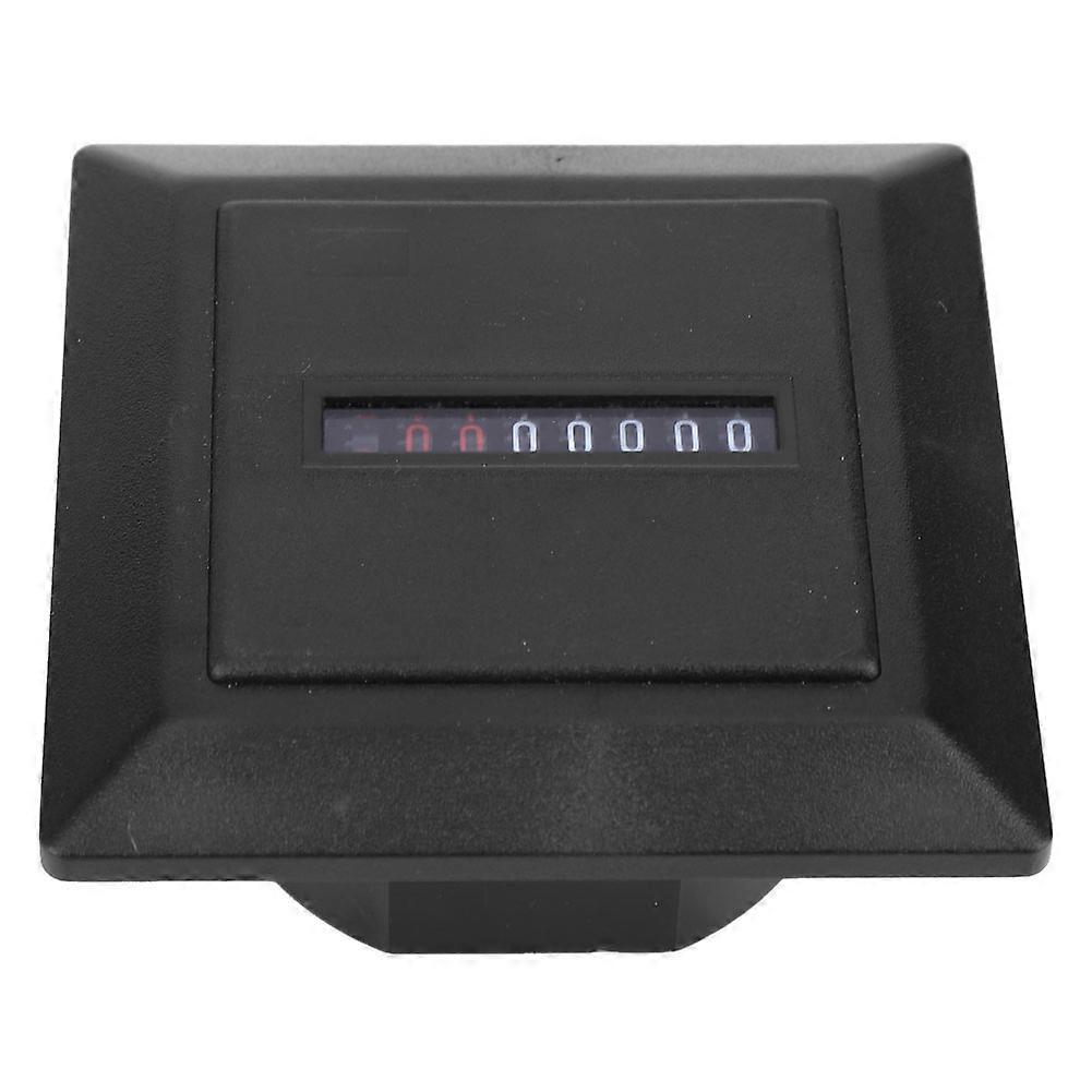 HM-1 AC220-240V Non-Resettable Hour Timer Accumulating Time Meter Gauge Counter