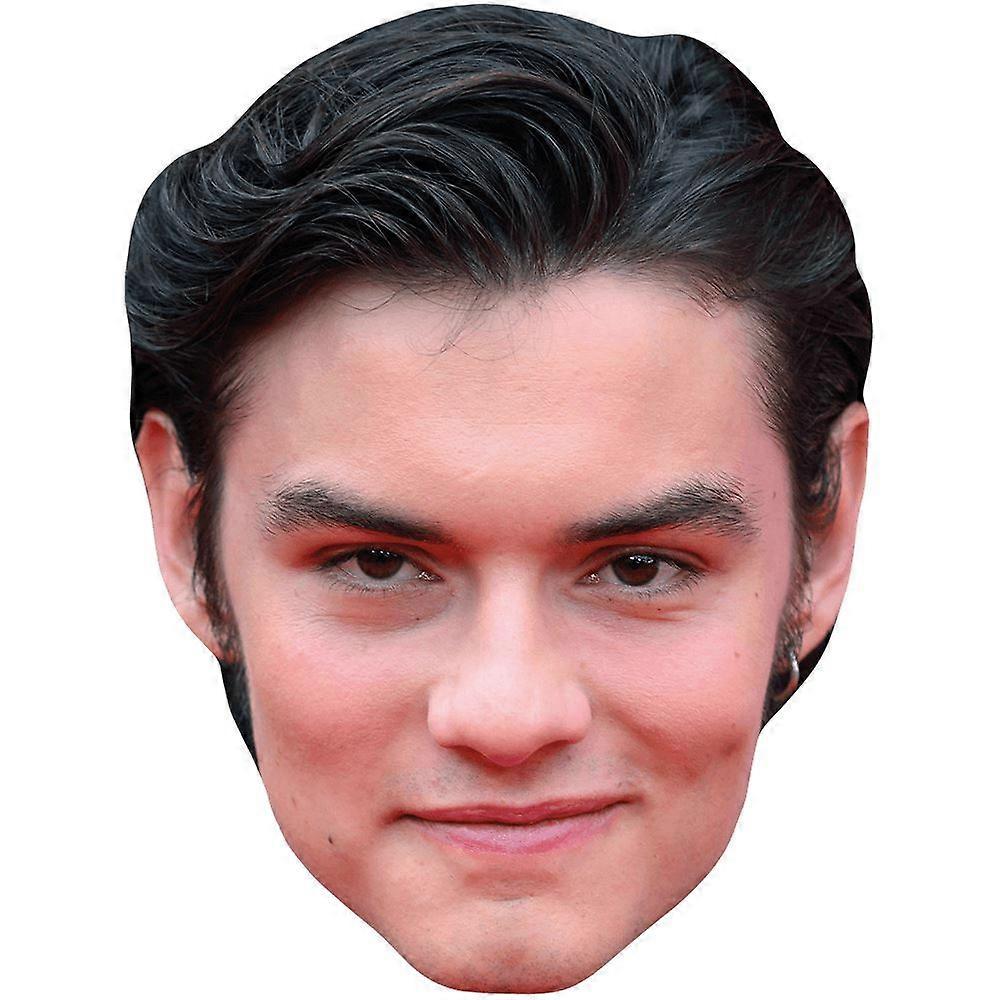 Louis Partridge (Earring) Celebrity Mask, Flat Card Face