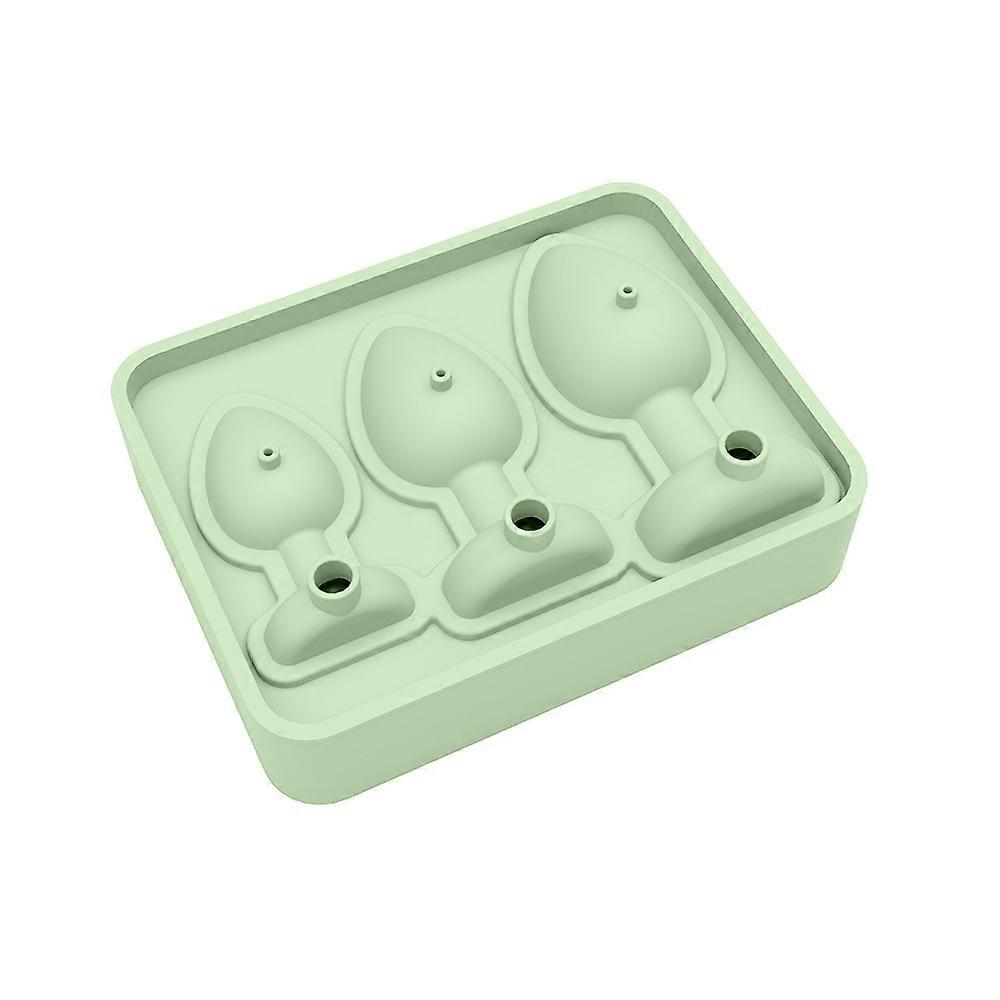 Silicone Ice Cube Mold for Kitchen Use - Large 6-Cube Tray, Flexible BPA-Free Material, Easy Release, Dishwasher Safe