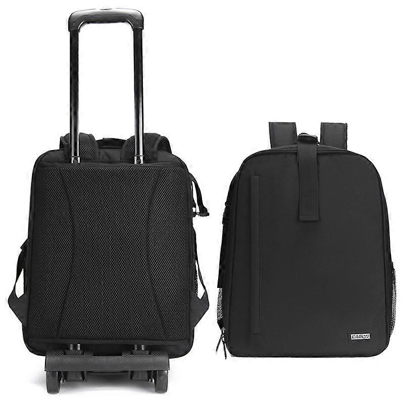 CADeN D6 V Camera Backpack Shoulders Drawbar Nylon Camera Bag, Size:32 x 18 x 43cm D6 V 32 x 18 x 43cm