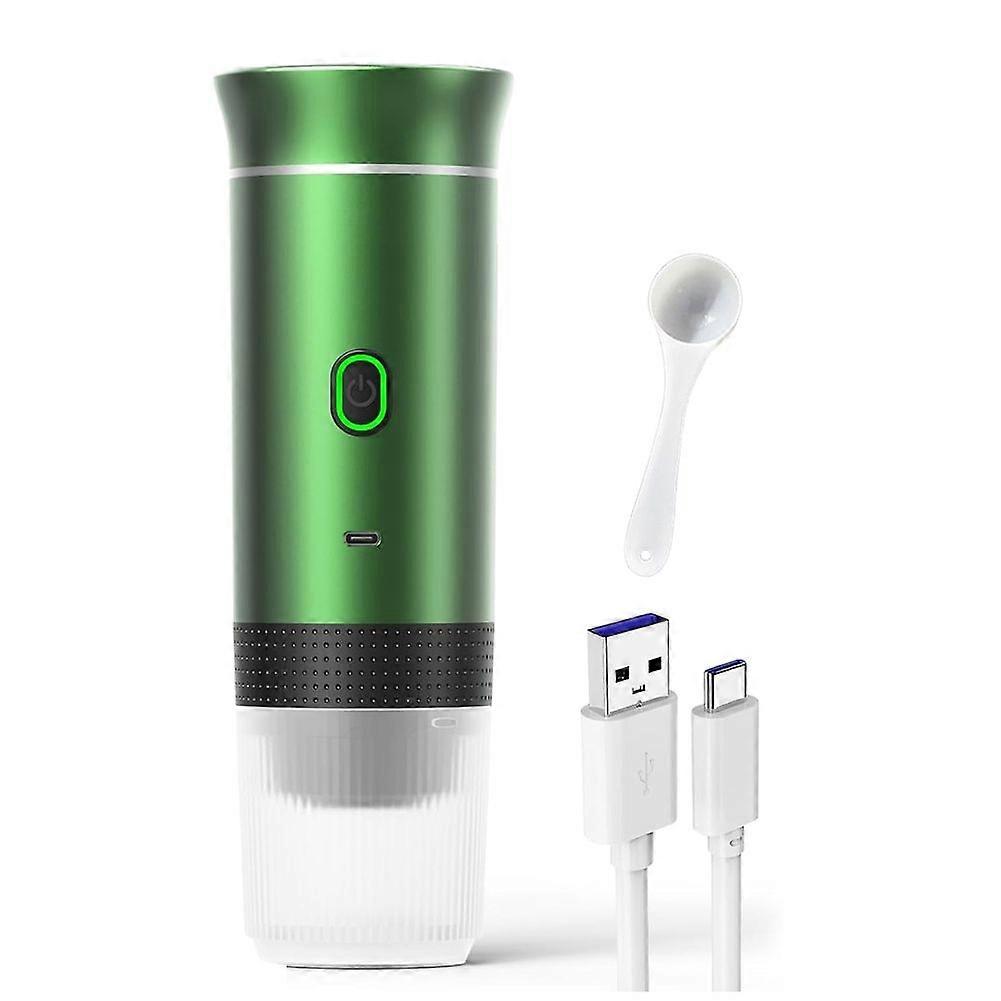 Portable Electric Espresso Coffee Maker Mini Travel Coffee Maker Instant Self-Heating Rechargeable