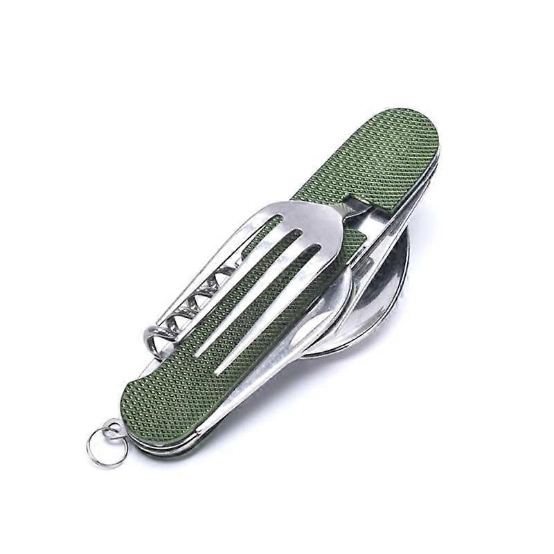 Camping Picnic Folding Spoon Fork Tableware Outdoor Survival Cooking Tools