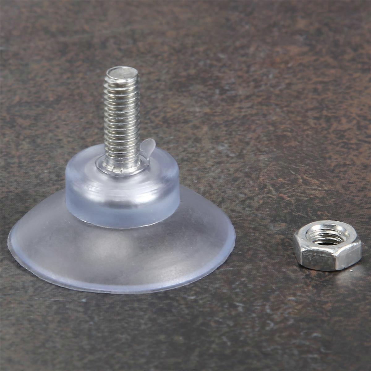 10 Pcs Rubber Strong Suction Cup Replacements for Glass Table Tops with M6 Screw