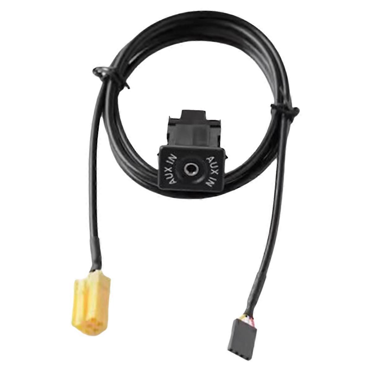 Car 6Pin Aux Audio Cable Socket AUX Interface Adapter Cable for 159 Grande Punto 500