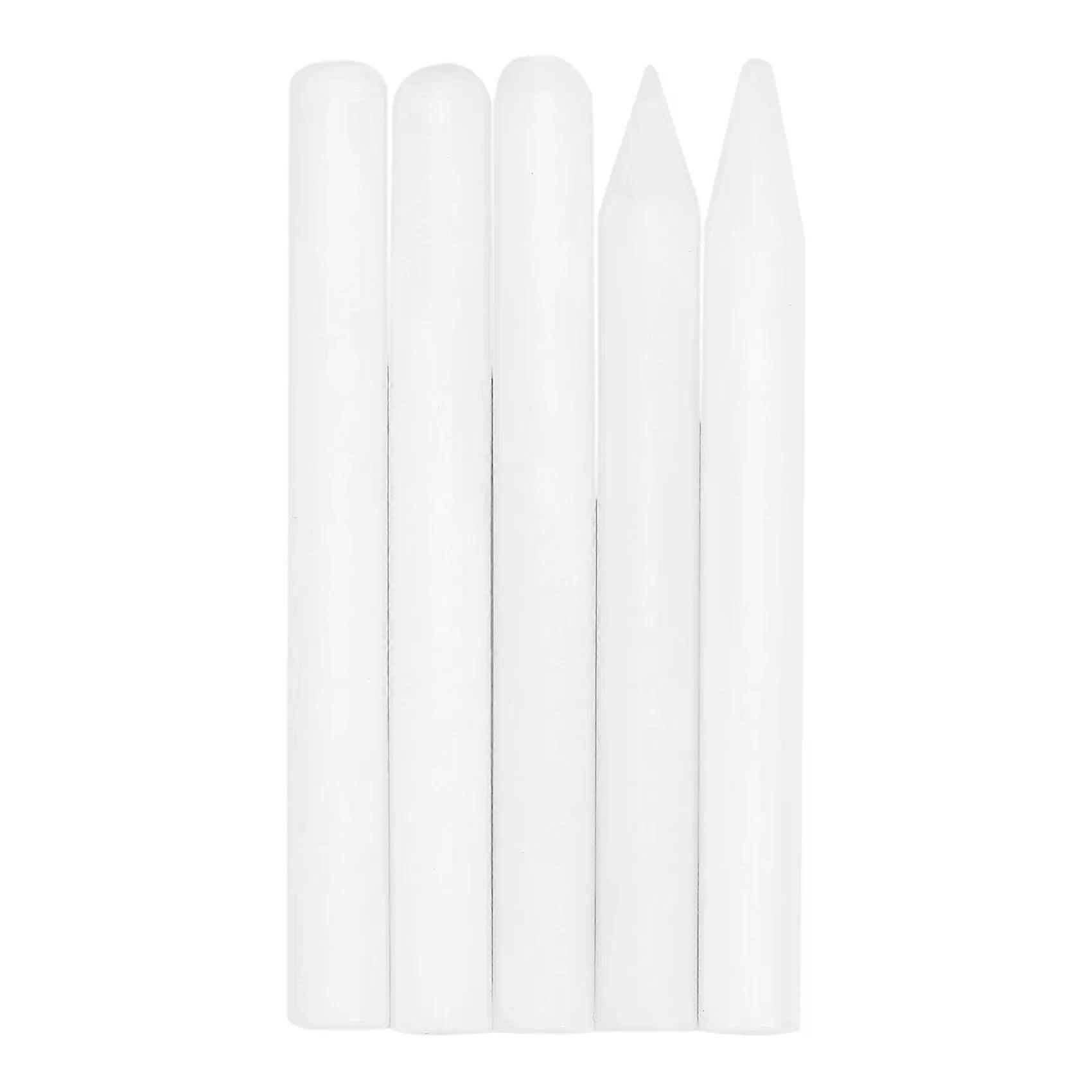 5pcs/set Knock Down Tap Down Tools White Nylon Pen Knock Down Tool Paintless Dent Repair Tools Hand Tool