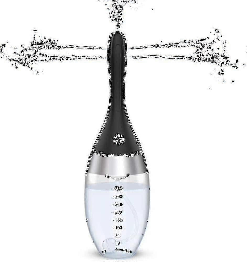350ml automatic enema bulb with 3 intensity modes
