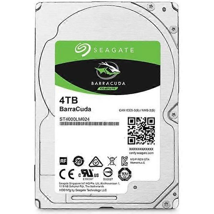 Seagate Mobile HDD BarraCuda 4TB - 2.5" - ST4000LM024