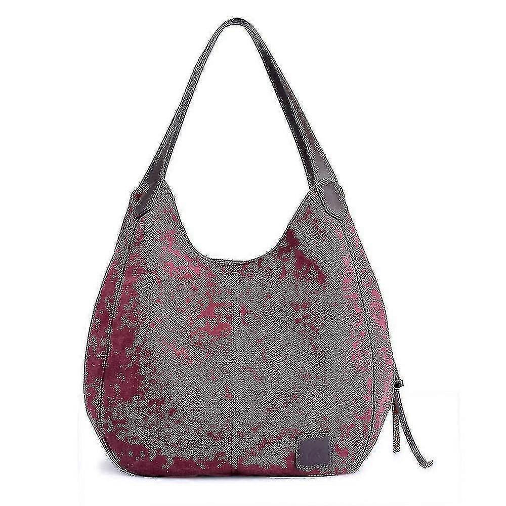 حقيبة كتف نسائية ، حقيبة قماش نسائية ذات سعة كبيرة حقيبة يد