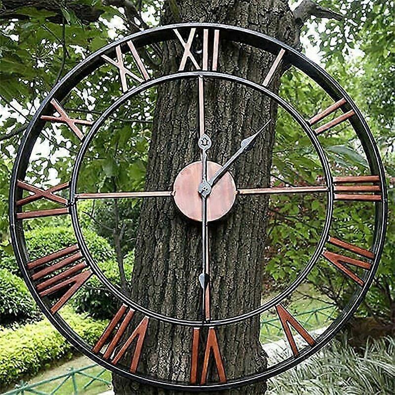 Rustic Vintage Silent Wall Clock