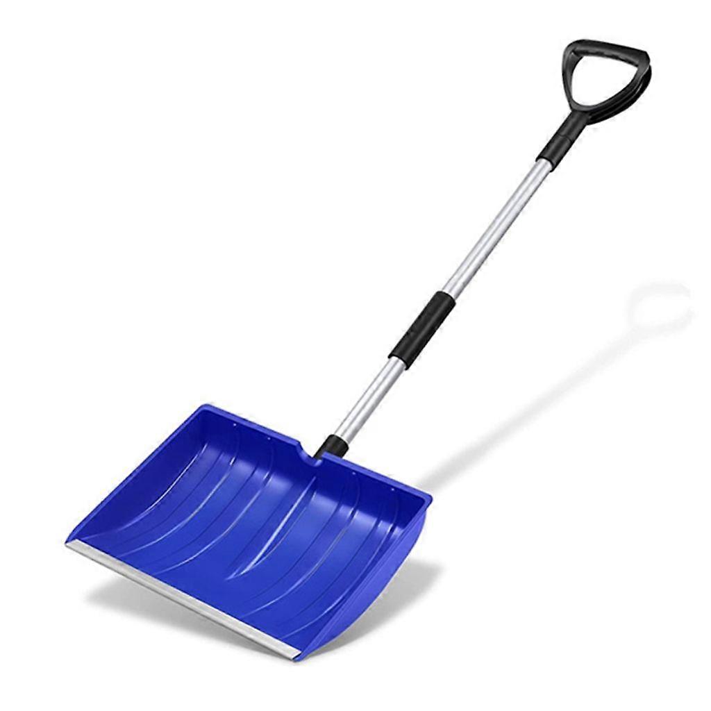 Telescopic Snow Shovel Extendable Handle Aluminium Plastic Lightweight