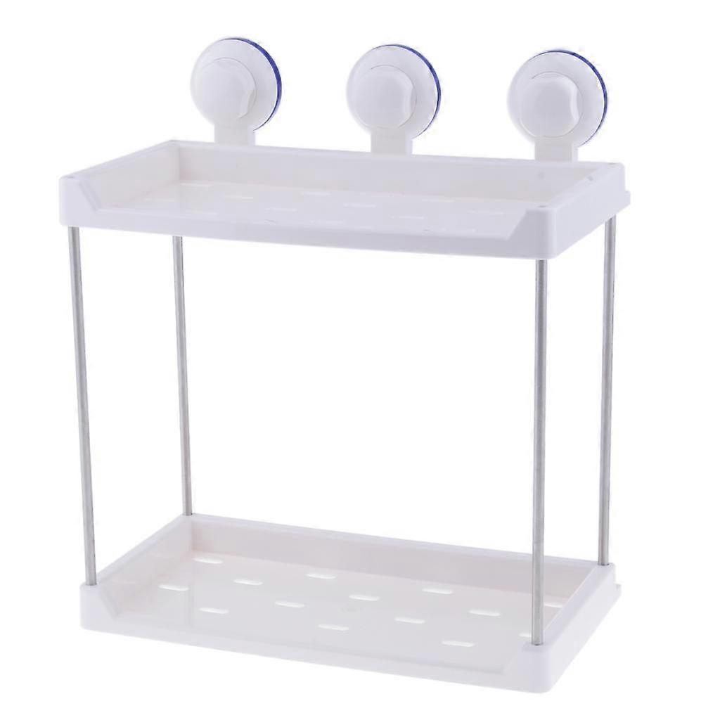 1 2 Tier Bath Rack Corner Shower Caddy Bathroom Organizer 1 Tier Rectangular