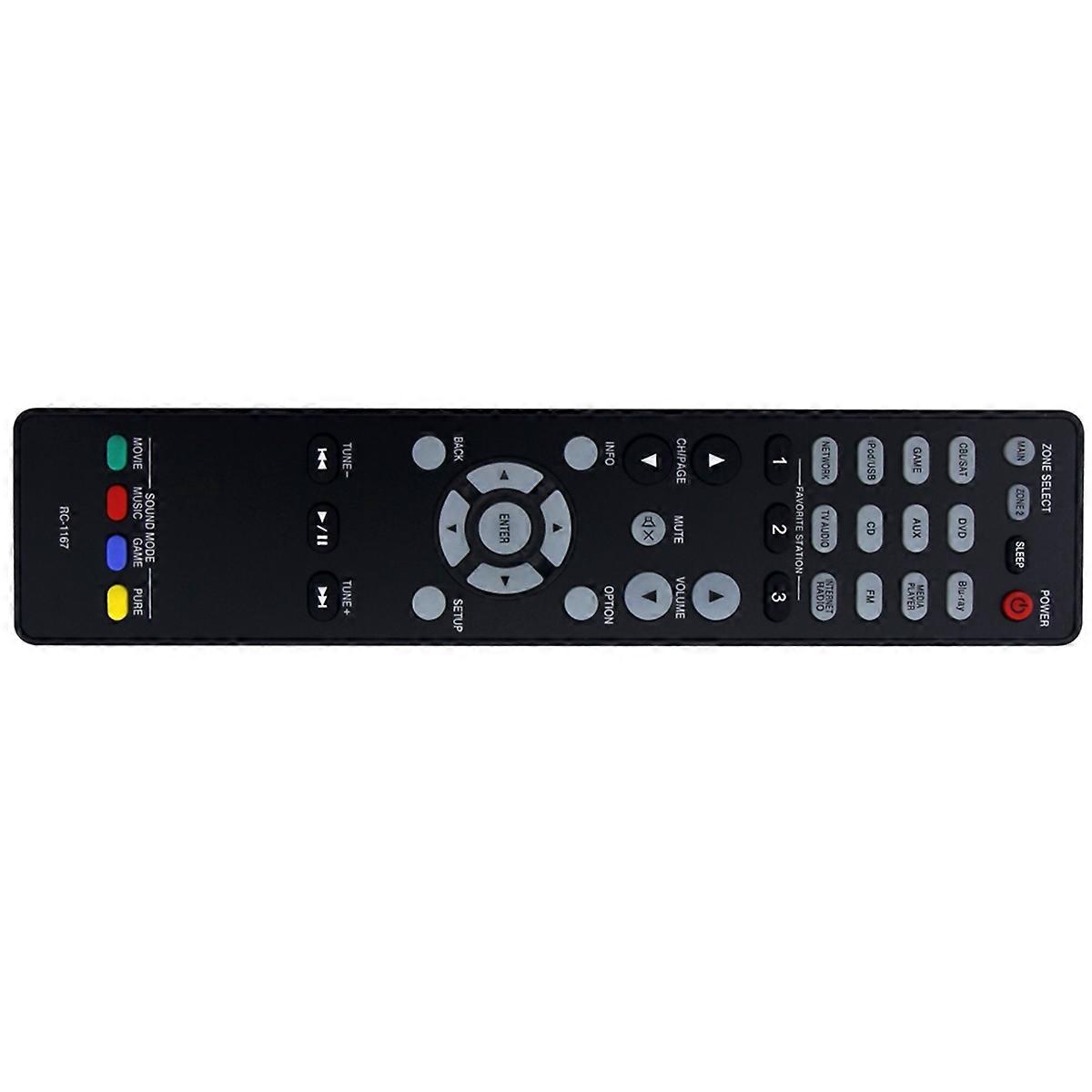 Remote Control RC-1167 Replace for AV Receiver AVR-2113
