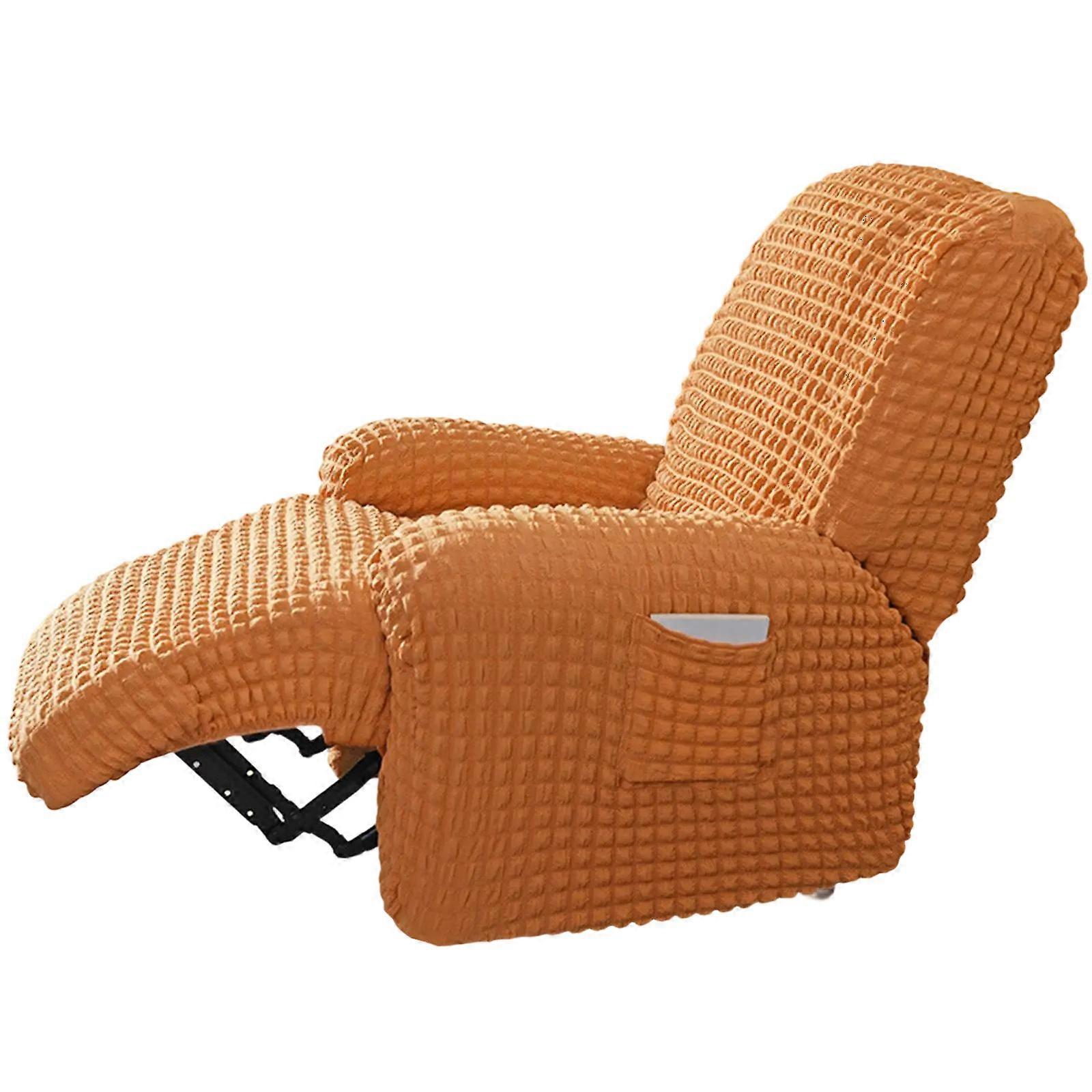 Luxuriöser Einzelsitz-Sofabezug Elastische Bubble Grid Wanne Einfach zu installierender Sofa-Sofabezug für Wohn- oder Schlafzimmer