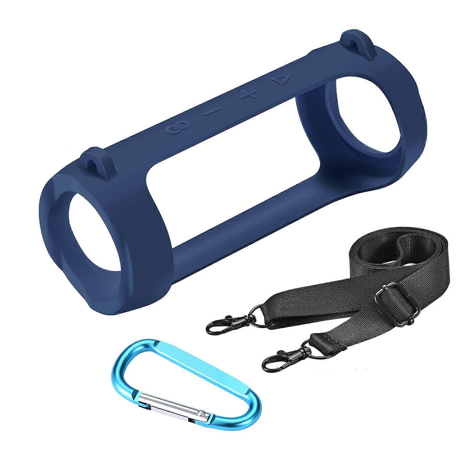 Soft Silicone for Case Durable forJbl Flip 6/5 Speaker Carrying Cases Washable Speaker Storage for Case Spare Parts  Blue