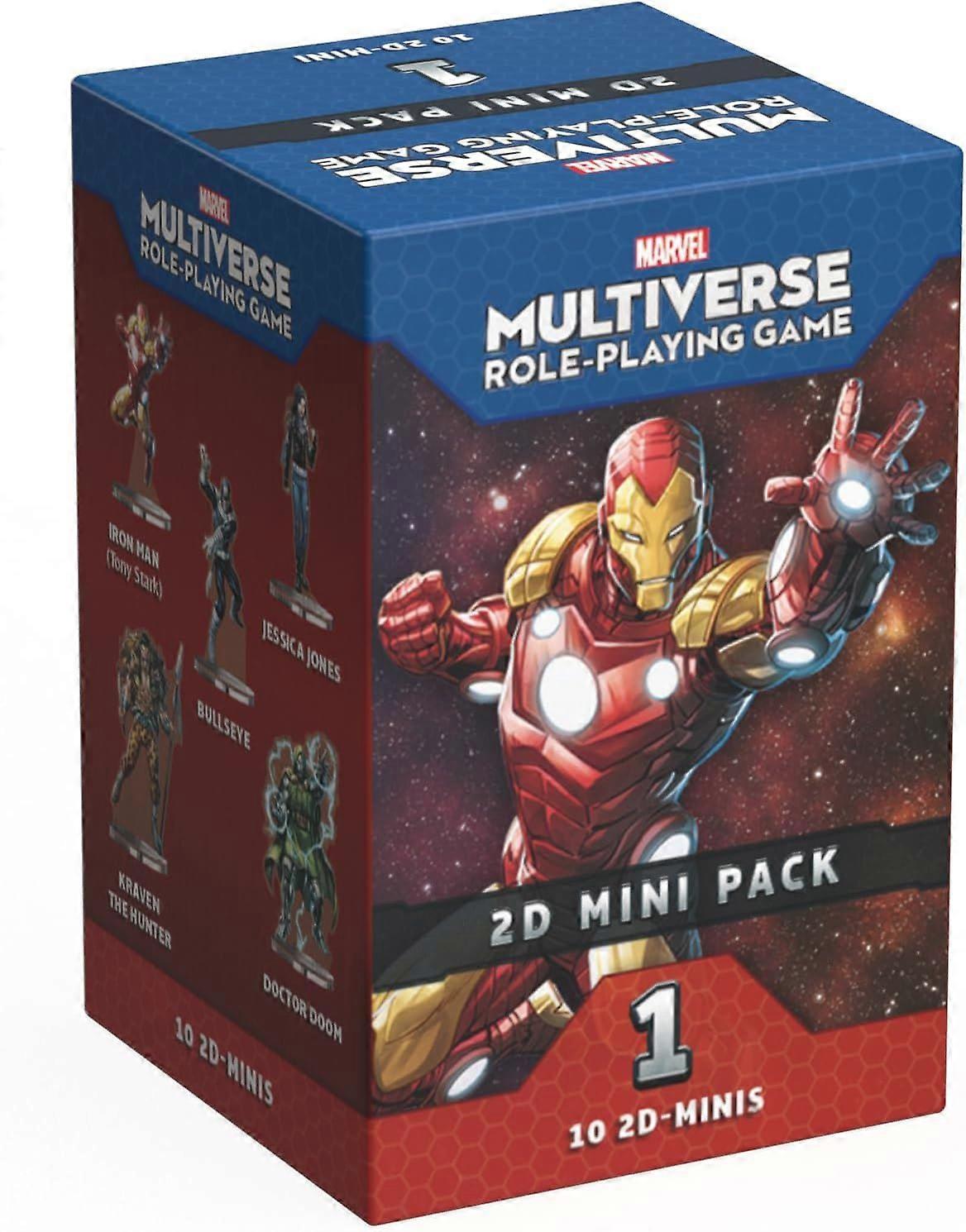 Marvel Multiverse 2D - Mini Pack 1 Book