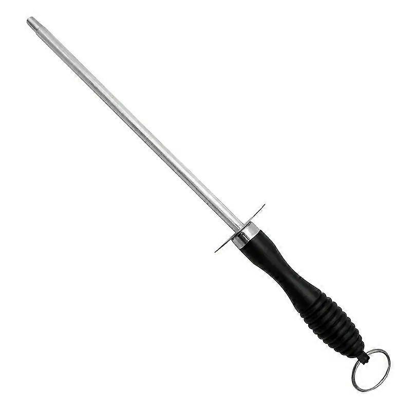 1PC أداة المطبخ الكربون الصلب سكين شحذ الصلب ، مبراة سكين مع ثقوب معلقة