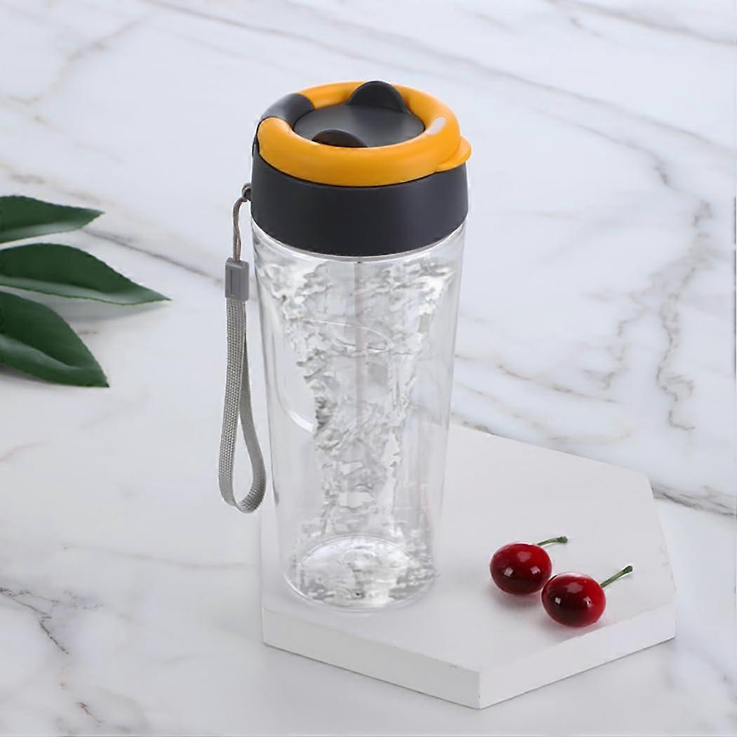 Electric Battery Powered BPA-Free Protein Shaker Bottle 21oz for Smoothies and Protein Drinks, Portable and Easy to Clean