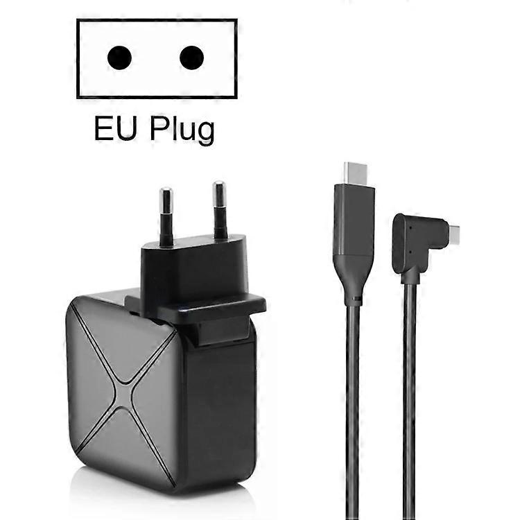 Multi-Function AC Adapter Base-Projection & Charging for Android/PC/Switch,Black EU Plug